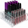 Transparenter Lippenstifthalter für die Arbeitsplatte