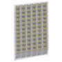 Transparante plexiglas wanddisplay voor wedbriefjes en krasloten