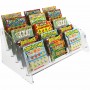 Kras- en windisplay voor op het aanrecht in transparant plexiglas