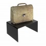 Black plexiglass table - Thickness 5 mm.