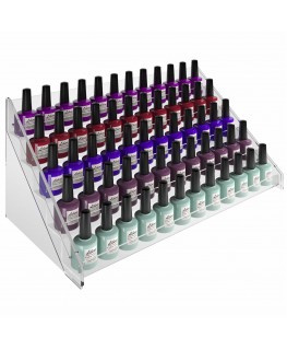 E-559 - Espositore da banco Make Up con Pannello Laterale Trasparente