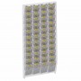 Expositor de pared de plexiglás transparente para boletos de apuestas y tarjetas rasca y gana