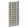 Expositor de pared de plexiglás transparente para boletos de apuestas y tarjetas rasca y gana