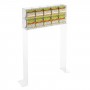 Countertop scratch and win display in transparent plexiglass WITHOUT DOOR