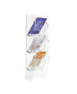 Acrylic wall-mounted phone card display case