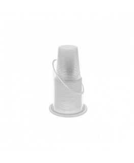 E-013 PB - Porta bicchieri in plexiglass trasparente circolare