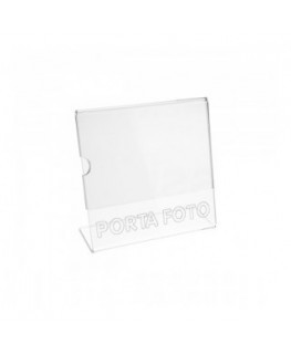E-031 PF - Porta foto in plexiglass - Misure: 16xH16 cm