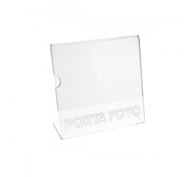 E-031 PF - Porta foto in plexiglass - Misure: 16xH16 cm