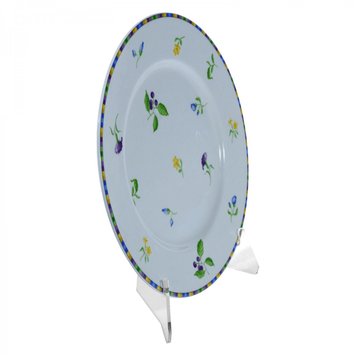 Reggipiatto Espositore In Plexiglass Trasparente – Misure 8x12x11,5 Cm, Spessore 3 Mm, Per Piatti, Quadri E Oggetti Da Collezione