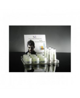 E-066 EP - Espositore da banco in plexiglass trasparente per cosmetici A