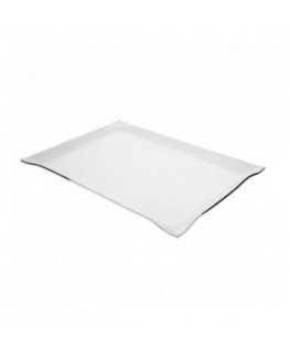 E-242 VAS - Vassoio in plexiglass trasparente porta oggetti - Misure: 30 x 40 x H4 cm - Spessore 3 mm