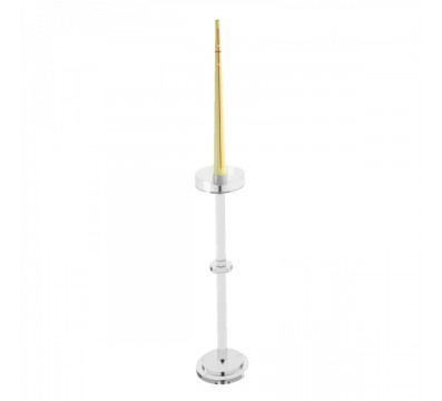 E-275 PCR - Espositore portacero in plexiglass trasparente - Misure: 16,5 x 16,5 x H64 cm