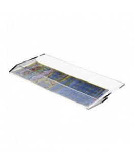 E-287 EGV-D - Espositore schedine e gratta e vinci da cassetto per raccolta schedine vinte - Misure: 12 x 25x H4 cm