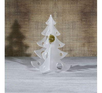 E-451 ALS - Alberello natalizio in plexiglass satinato adatto per decorare il tuo ambiente