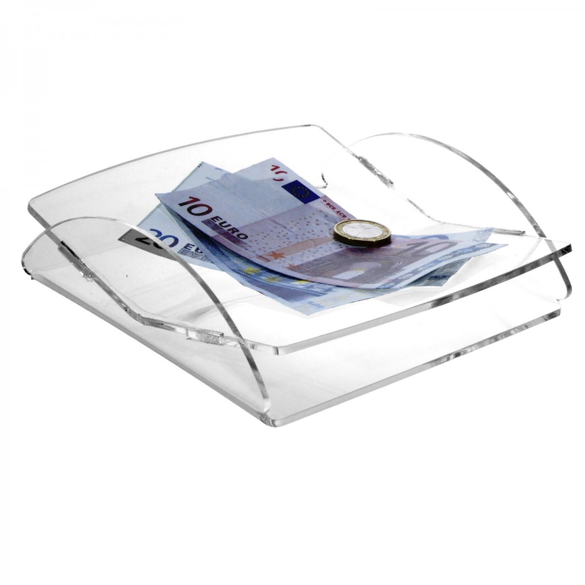 E-416 RR - Rendi resto in plexiglass trasparente