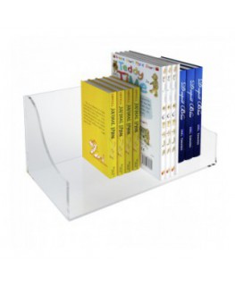 E-430 ELB-A - Mensola porta libri in plexiglass trasparente
