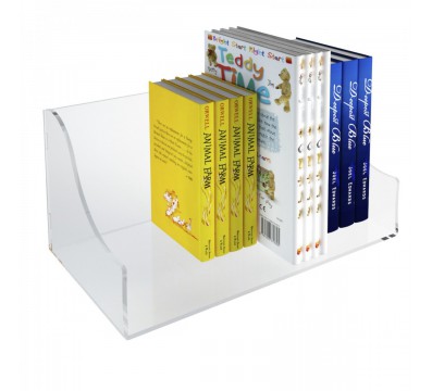 E-430 ELB-A - Mensola porta libri in plexiglass trasparente