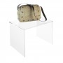 Transparent plexiglass table - Thickness 5 mm.