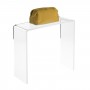 Transparent plexiglass table - Thickness 5 mm.
