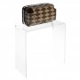 Transparent plexiglass table - Thickness 5 mm.