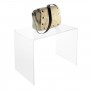 Transparent plexiglass table - Thickness 5 mm.