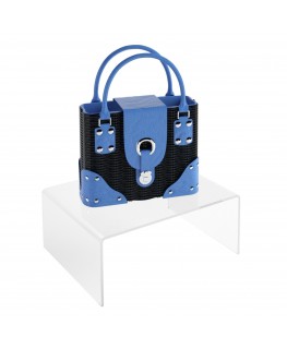 E-114 - Tavolino plexiglass trasparente - Spessore 8 mm.