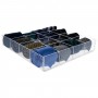 Krawattenhalter aus transparentem Plexiglas