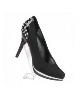 E-158 - Espositore alzatacchi in plexiglass trasparente