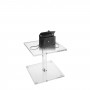 Universele display in transparant plexiglas