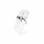 Transparante plexiglas brillenhouder
