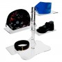 Universele staande lamp in transparant plexiglas - Hoogte tussen de planken 30 cm