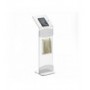 Floor stand for Tablet, iPad, Smartbook, Netbook made of transparent plexiglass