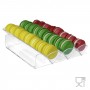 Expositor para macarons en plexiglás transparente