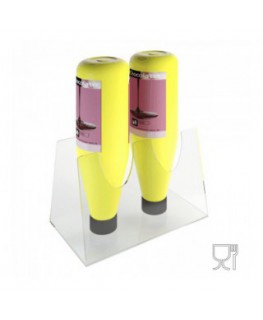 E-308 - Espositore porta topping in plexiglass trasparente