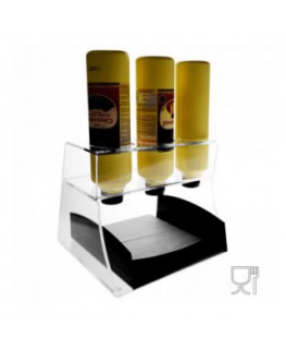 E-309 - Espositore porta topping in plexiglass trasparente