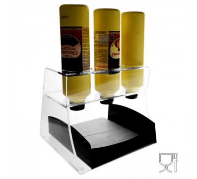 E-309 - Espositore porta topping in plexiglass trasparente