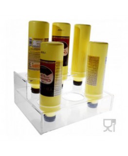 E-310 - Espositore porta topping in plexiglass trasparente
