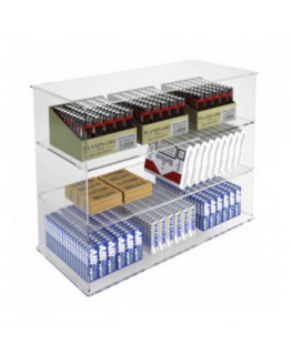 E-207 - Espositore porta accendini in plexiglass trasparente