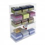 Transparante plexiglas aanstekerstandaard