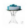 Cake or sweet stands in transparent plexiglass