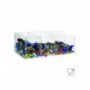 Helder plexiglas toonbankdisplay voor snoep en diverse artikelen