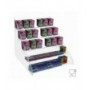 Countertop candy holder in transparent plexiglass Width 36 cm.