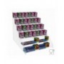 Countertop candy holder in transparent plexiglass Width 36 cm.