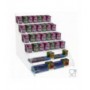 Countertop candy holder in transparent plexiglass - Width 46 cm.