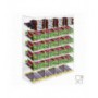Transparent Plexiglass Candy Holder with Inclined Shelf