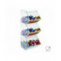 Transparent Plexiglass Candy Holder WITH Door and Horizontal Shelf