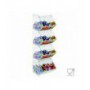 Transparent Plexiglass Candy Holder WITH Door and Horizontal Shelf