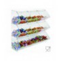Transparante plexiglas snoephouder MET deur en horizontale plank