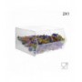 Transparent Plexiglass Candy Holder WITHOUT Door with Inclined Shelf