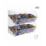 Transparent Plexiglass Candy Holder WITHOUT Door with Inclined Shelf